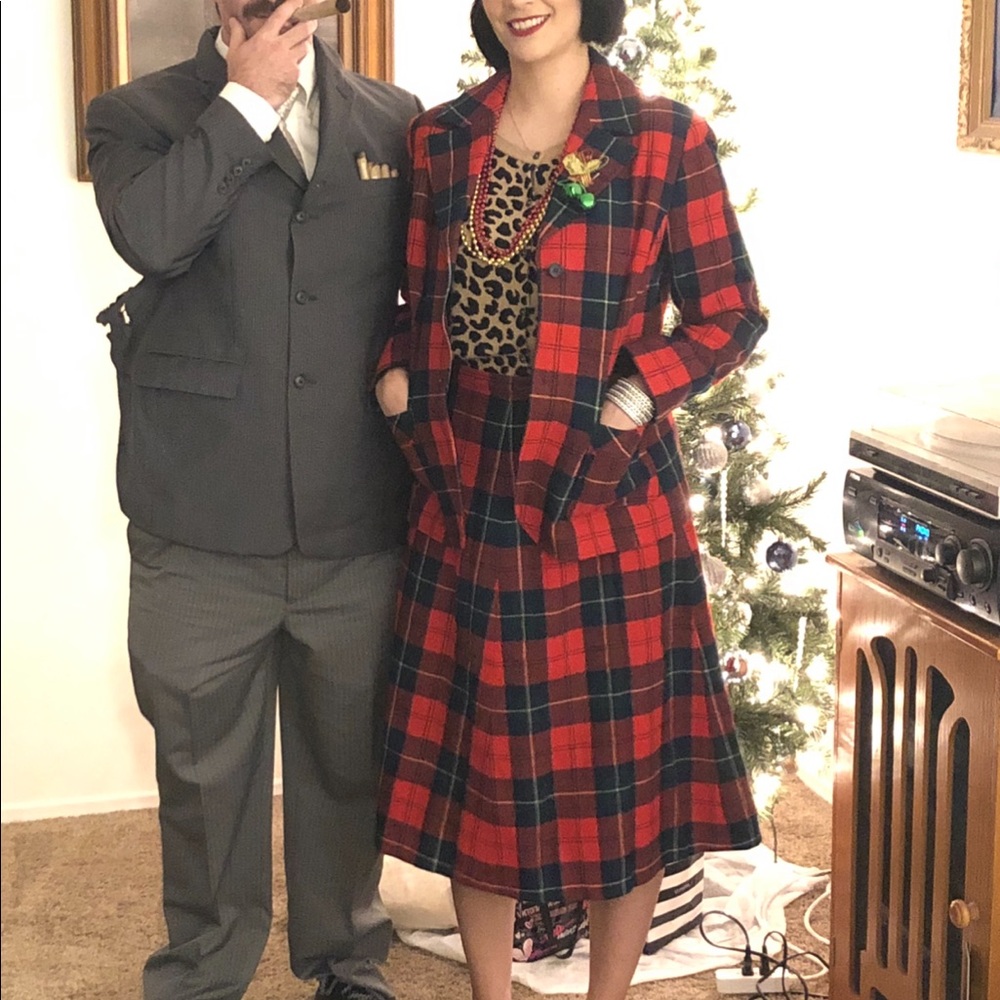 Pendleton Plaid Suit